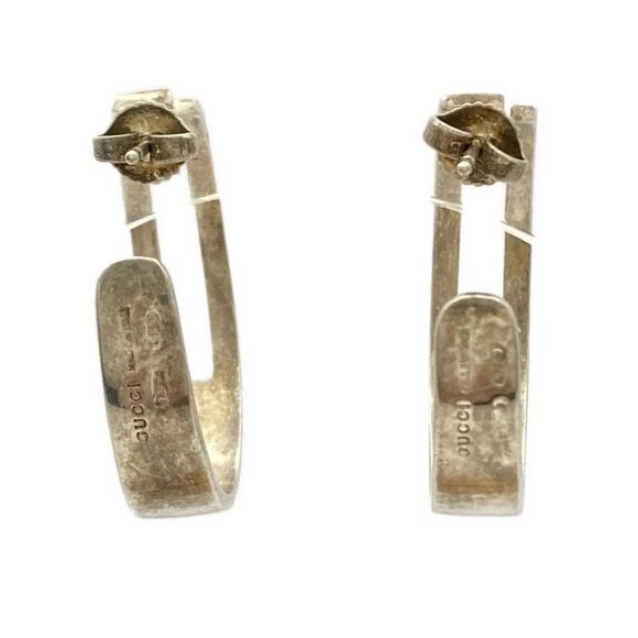 Auth GUCCI - Silver Earrings - Picture 4 of 4